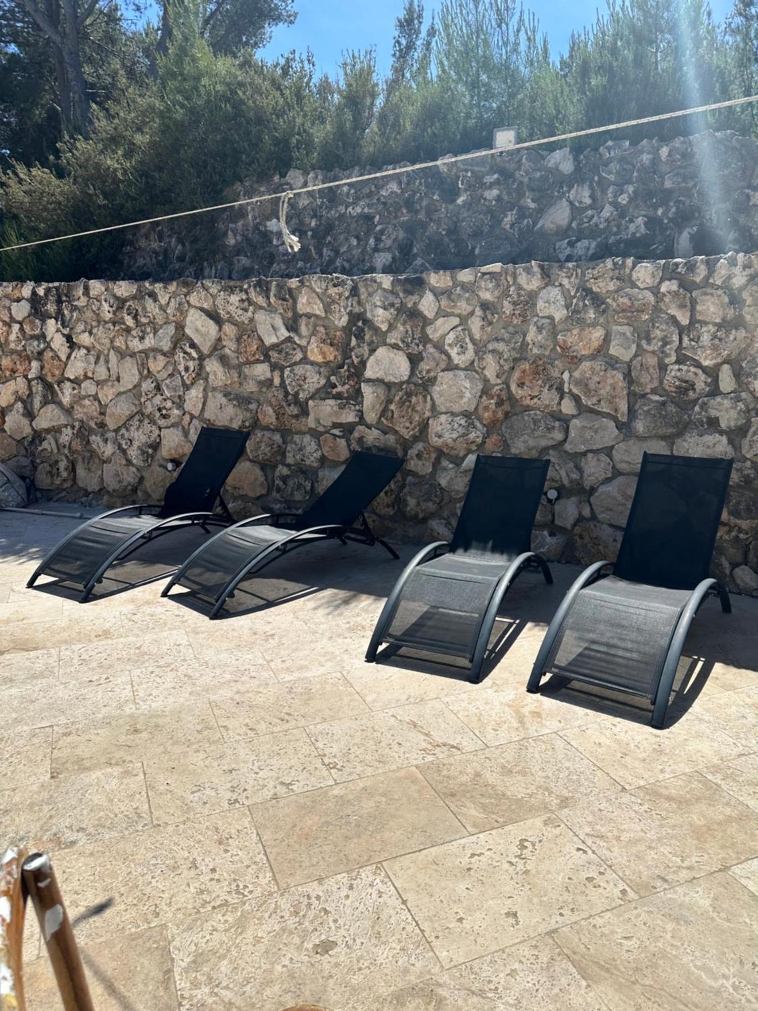 Jolie Maison Avec Vue Sur Piscine Bouc-Bel-Air Exterior foto